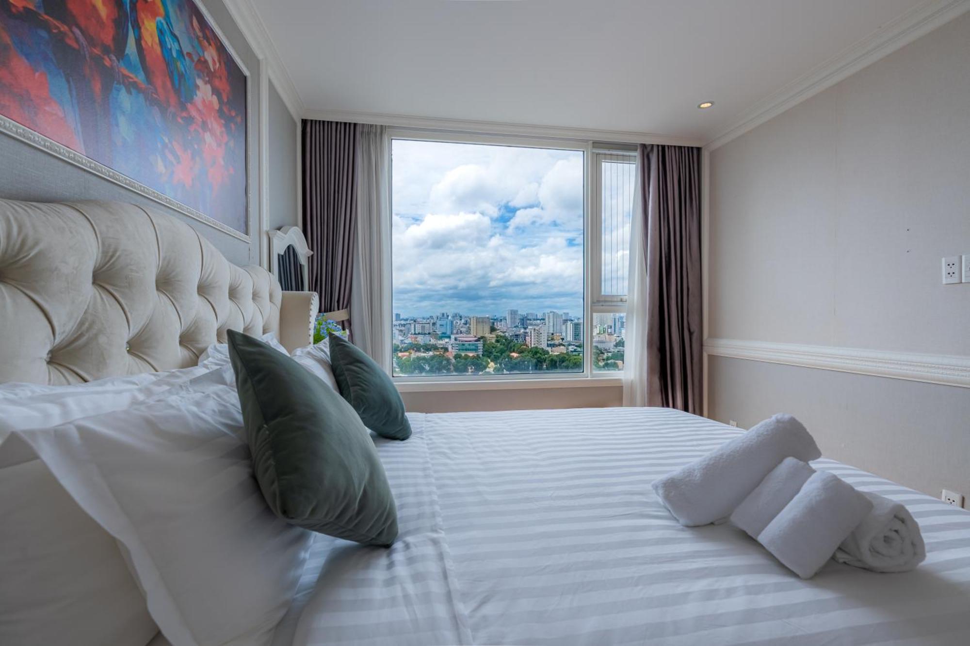 Leman Luxury Apartments โฮจิมินห์ซิตี้ ภายนอก รูปภาพ