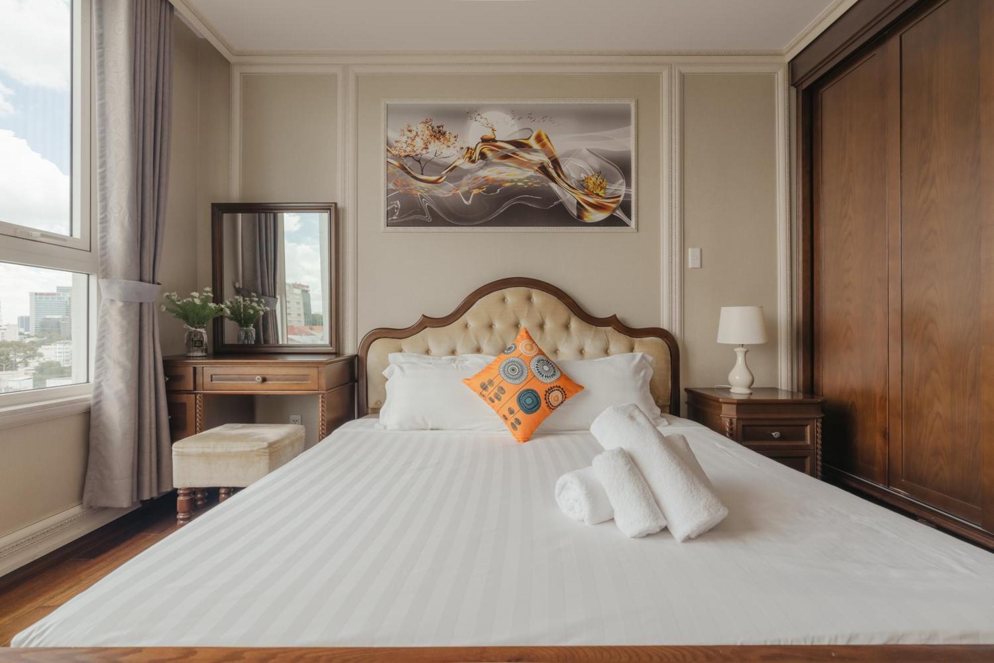 Leman Luxury Apartments โฮจิมินห์ซิตี้ ภายนอก รูปภาพ